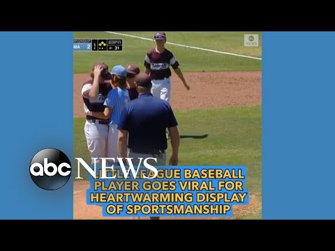 You are currently viewing Little League Baseball player’s heartwarming display of sportsmanship goes viral