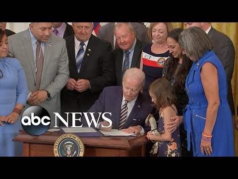 You are currently viewing Biden signs veterans PACT Act into law