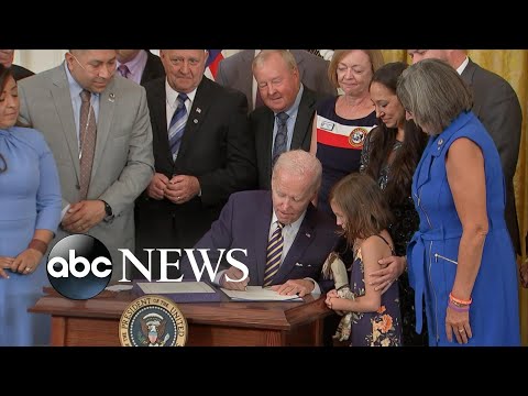 You are currently viewing President Biden signs Honoring Our PACT Act into law