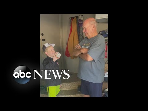 You are currently viewing Boy signs first homerun ball for his grandpa | WNT