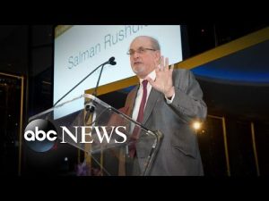 Read more about the article Salman Rushdie is recovering after stabbing attack onstage l GMA