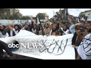 Read more about the article Taliban celebrates ‘victory day’ 1 year after taking control of Kabul