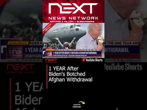 You are currently viewing 1 YEAR After Biden’s Botched Afghan Withdrawal #shorts