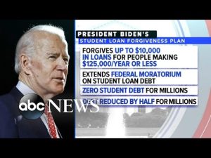 Read more about the article Biden expected to forgive up to $10,000 in student loans: Sources