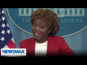 Read more about the article WATCH: Karine Jean-Pierre doesn’t answer who will pay for student loan forgiveness | Wake Up America