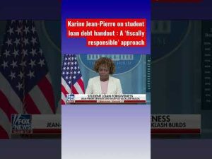 Read more about the article Biden officials don’t know how much student loan debt handout will cost #shorts