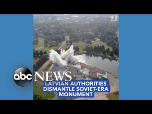 Read more about the article Soviet-era WWII monument toppled