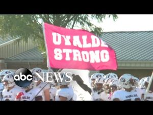Read more about the article Uvalde High School football team wins 1st game of the season
