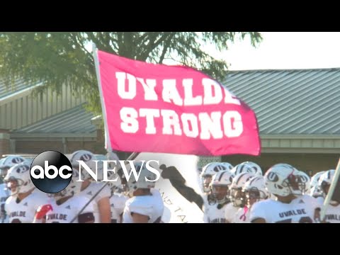 You are currently viewing Uvalde High School football team wins 1st game of the season