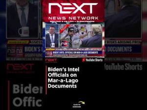 Read more about the article Biden’s Intel Officials on Mar-a-Lago Documents #shorts