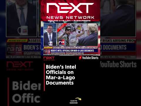 You are currently viewing Biden’s Intel Officials on Mar-a-Lago Documents #shorts
