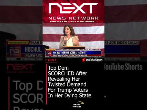 You are currently viewing Hochul to Trump Voters: “”GET OUT”” #shorts