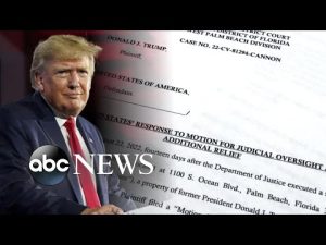Read more about the article DOJ delivers blistering response to Trump’s special master request l GMA