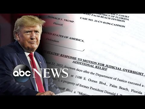 You are currently viewing DOJ delivers blistering response to Trump’s special master request l GMA