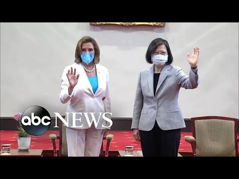 You are currently viewing Nancy Pelosi’s visit to Taiwan prompts outrage from China l GMA