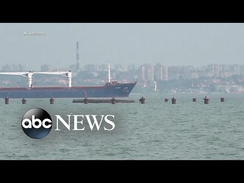 You are currently viewing 1st cargo ship carrying Ukrainian corn leaves Odesa