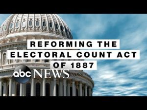 Read more about the article Manchin, Collins push updated electoral count act