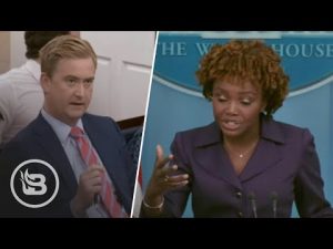 Read more about the article Doocy Turns Press Sec. Into a STUTTERING MESS When He Catches Her Lying About Gas Prices
