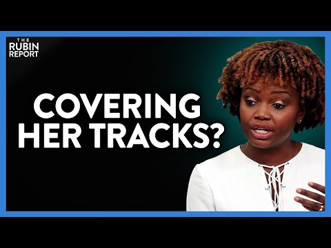 You are currently viewing Press Sec. Stuns Reporter by Covering Her Tracks in Latest Scandal | @The Rubin Report