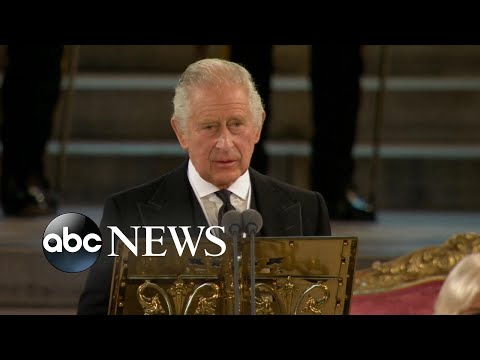 You are currently viewing King Charles III addresses UK Parliament for 1st time l ABC News