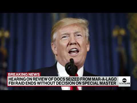You are currently viewing Federal judge hears arguments in legal battle over Mar-a-Lago documents | ABCNL