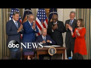 Read more about the article Biden to celebrate passage of the Inflation Reduction Act