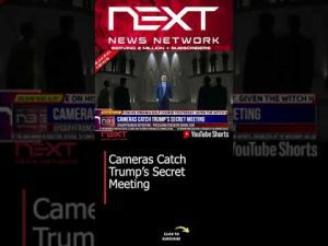 Read more about the article Cameras Catch Trump’s Secret Meeting #shorts