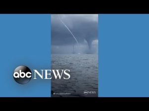 Read more about the article Multiple waterspouts spotted spinning in Mediterranean | ABC News