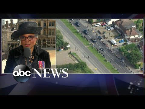 You are currently viewing Peaches Golding recounts attending Queen Elizabeth II’s funeral | ABC News