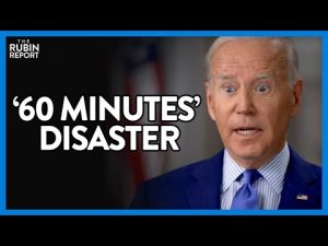 Read more about the article Biden’s ‘60 Minutes’ Interview Goes So Bad, WH Forced To Correct Him | @The Rubin Report