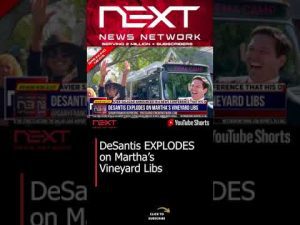 Read more about the article DeSantis EXPLODES on Martha’s Vineyard Libs #shorts