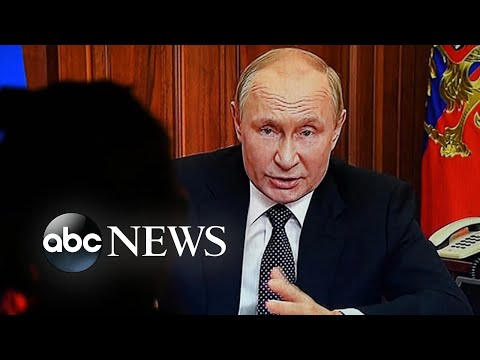 You are currently viewing Putin declares partial mobilization as war in Ukraine escalates l GMA