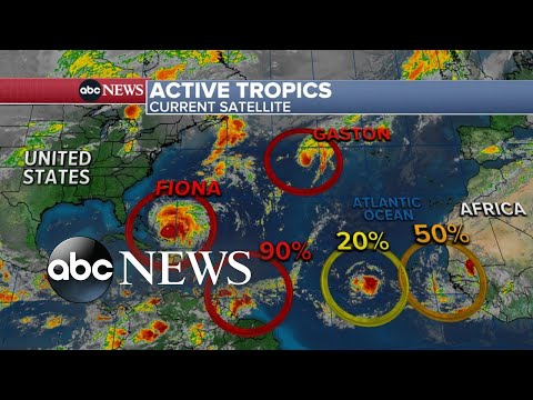 You are currently viewing At least 4 dead in Puerto Rico as Hurricane Fiona gains strength | ABCNL