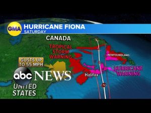Read more about the article Where Hurricane Fiona is heading next