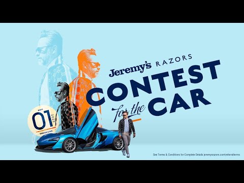 You are currently viewing Here’s How YOU Can Win A McLaren | Jeremy’s Razors Contest