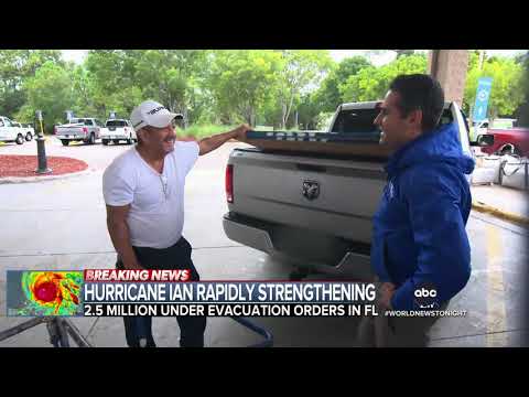 You are currently viewing Florida braces for impact as Hurricane Ian inches closer to landfall