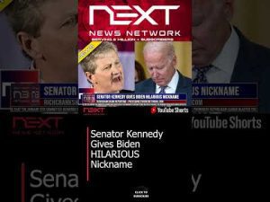 Read more about the article Senator Kennedy Gives Biden HILARIOUS Nickname #shorts