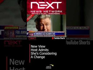 Read more about the article New View Host Admits She’s Considering A Change #shorts