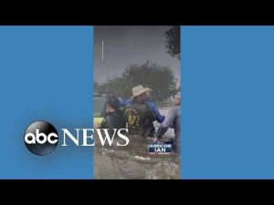 Read more about the article Good Samaritans rescue man from flooded vehicle during Hurricane Ian