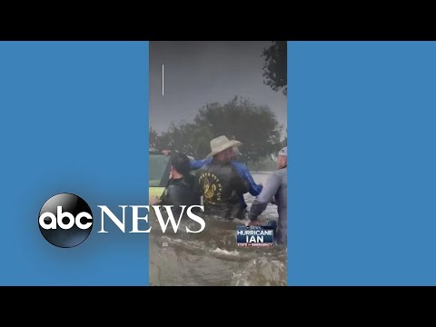 You are currently viewing Good Samaritans rescue man from flooded vehicle during Hurricane Ian