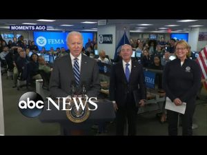 Read more about the article Hurricane Ian has left ‘many families hurting,’ Biden says