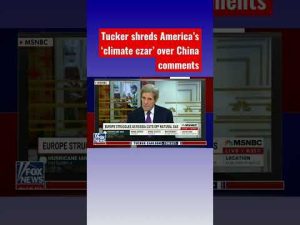 Read more about the article Tucker shreds ‘climate czar’: They say China is doing a great job, US is sinning #shorts