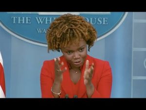 Read more about the article Press Sec Gets ROASTED When She Says They’ve “Created Ten Thousand Million Jobs”