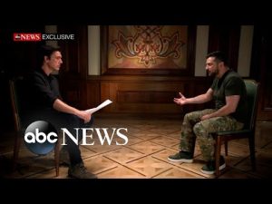 Read more about the article EXCLUSIVE: Zelenskyy to David Muir: ‘Russians using Zaporzhzhia as nuclear weapon’