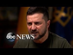 Read more about the article Zelenskyy to David Muir: ‘Nobody knew scale of invasion’