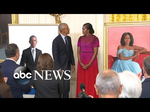 You are currently viewing Obamas return to White House for portrait unveiling