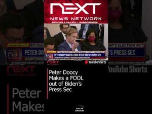 Read more about the article Peter Doocy Makes a FOOL out of Biden’s Press Sec #shorts