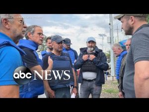 Read more about the article UN nuclear watchdog group arrives at Zaporzhzhia nuclear power plant