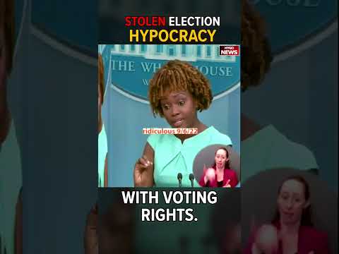 You are currently viewing Peter Doocy grills Karine Jean-Pierre over stolen election tweets