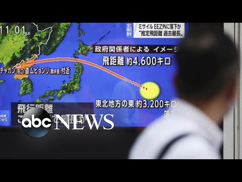 You are currently viewing North Korea launches missile over Japan